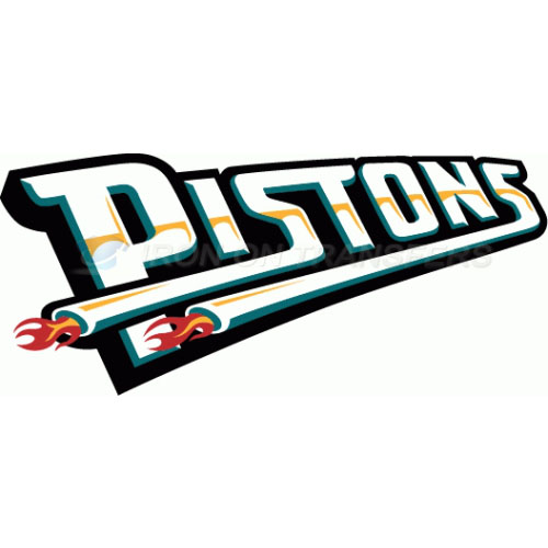 Detroit Pistons Iron-on Stickers (Heat Transfers)NO.995